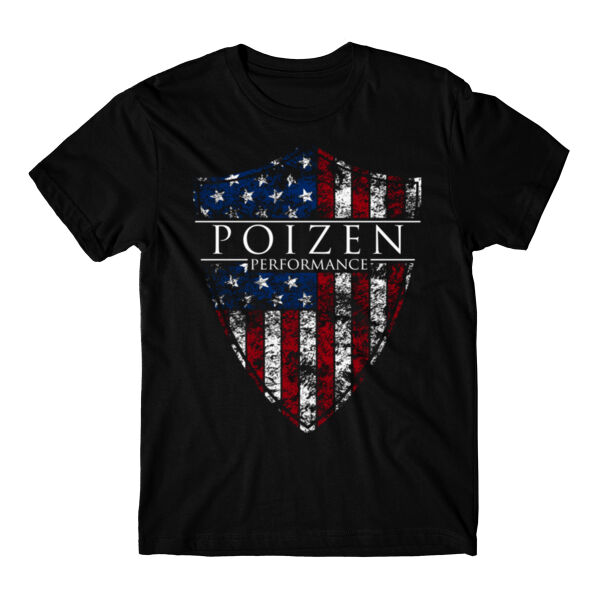 FULL COLOR SHIELD FLAG - T-SHIRT - $TS8KQA$ Thumbnail
